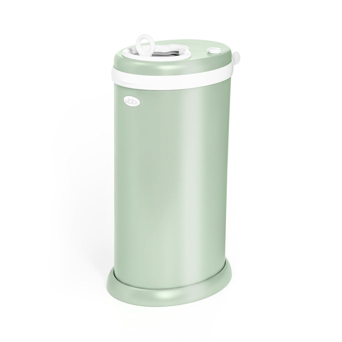 Stainless Steel Diaper Pail, No Special Bags, Odor-Locking, Taupe