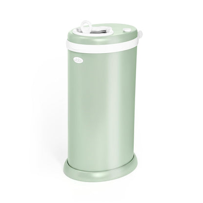 Stainless Steel Diaper Pail, No Special Bags, Odor-Locking, Taupe