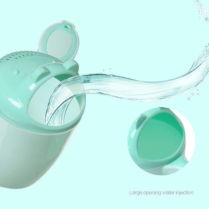 Rinser Shampoo Cup Sprinkler Watering Cup for Bath Hair Washing Bathroom Ear Eye Protective Rinse Bath Rinse Tear Free Waterfall