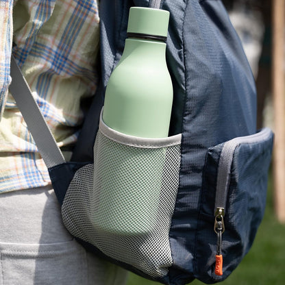 18oz Insulated Water Bottle, Stainless Steel Bottle with Carry Strap | Keep Cold & Hot Vacuum Insulation, Leak-Proof BPA-Free Design, Slim Bottle Fits Most Cup Holders for Gym, Office & Travel - Colors A