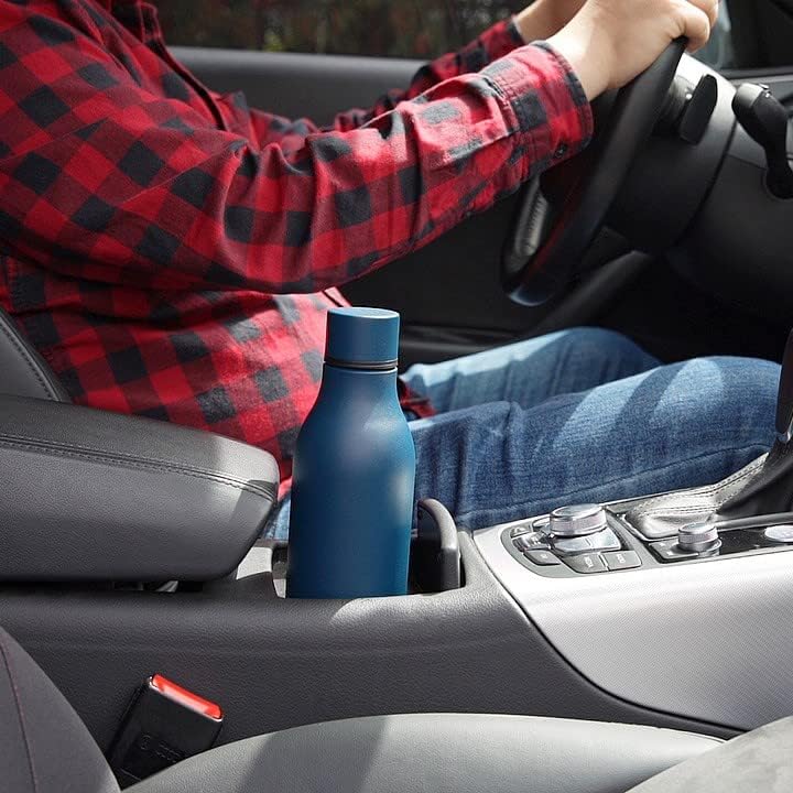18oz Insulated Water Bottle, Stainless Steel Bottle with Carry Strap | Keep Cold & Hot Vacuum Insulation, Leak-Proof BPA-Free Design, Slim Bottle Fits Most Cup Holders for Gym, Office & Travel - Colors A