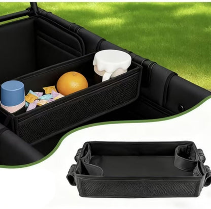 Stroller Snacks Tray for Wonderfold Wagon W2 with Anti-Spill Cup Holders & Mesh Pockets Wagon Accessories Universal for Wonderfold W2 luxe/Elite/Original Eat & Play Tray