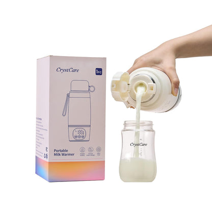 Portable Bottle Warmer for Travel - Fast Heating Breast Milk & Formula Warmer with 16,000mAh Battery, Electric heaters for Babies' Bottles,Baby Bottle Warmer for Car, Airplane（Puppy）
