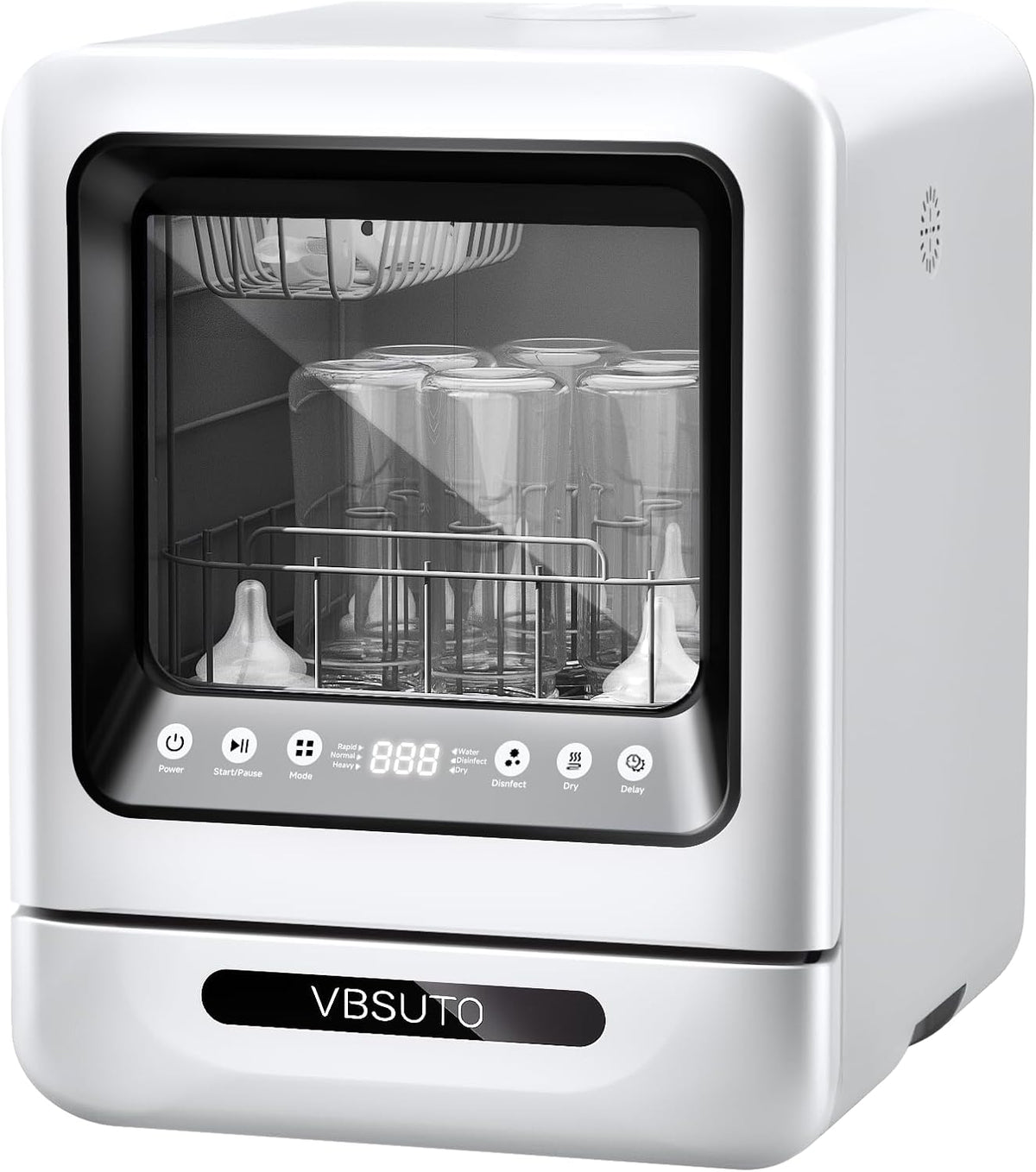 Baby Bottle Washer Pro,All-in-One Bottle Washer and Sterilizer and Dryer,Cleans 6 Baby Bottles Simultaneously,Baby Bottle Washer for Bottles, Pump Parts & Baby Essentials