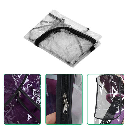 Stroller Rain Cover, Universal Baby Travel Weather Shield Clear