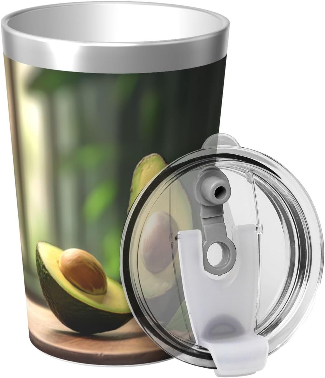 Cucumber Insulated Straw Cup Ideal for Gym use or Carrying on The go