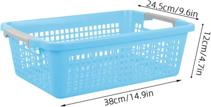 Toy Storage Basket Lid Collapsible Woven Organizer for Playroom Sturdy and Lightweight for Easy Use