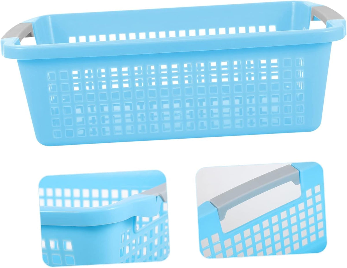 Toy Storage Basket Lid Collapsible Woven Organizer for Playroom Sturdy and Lightweight for Easy Use