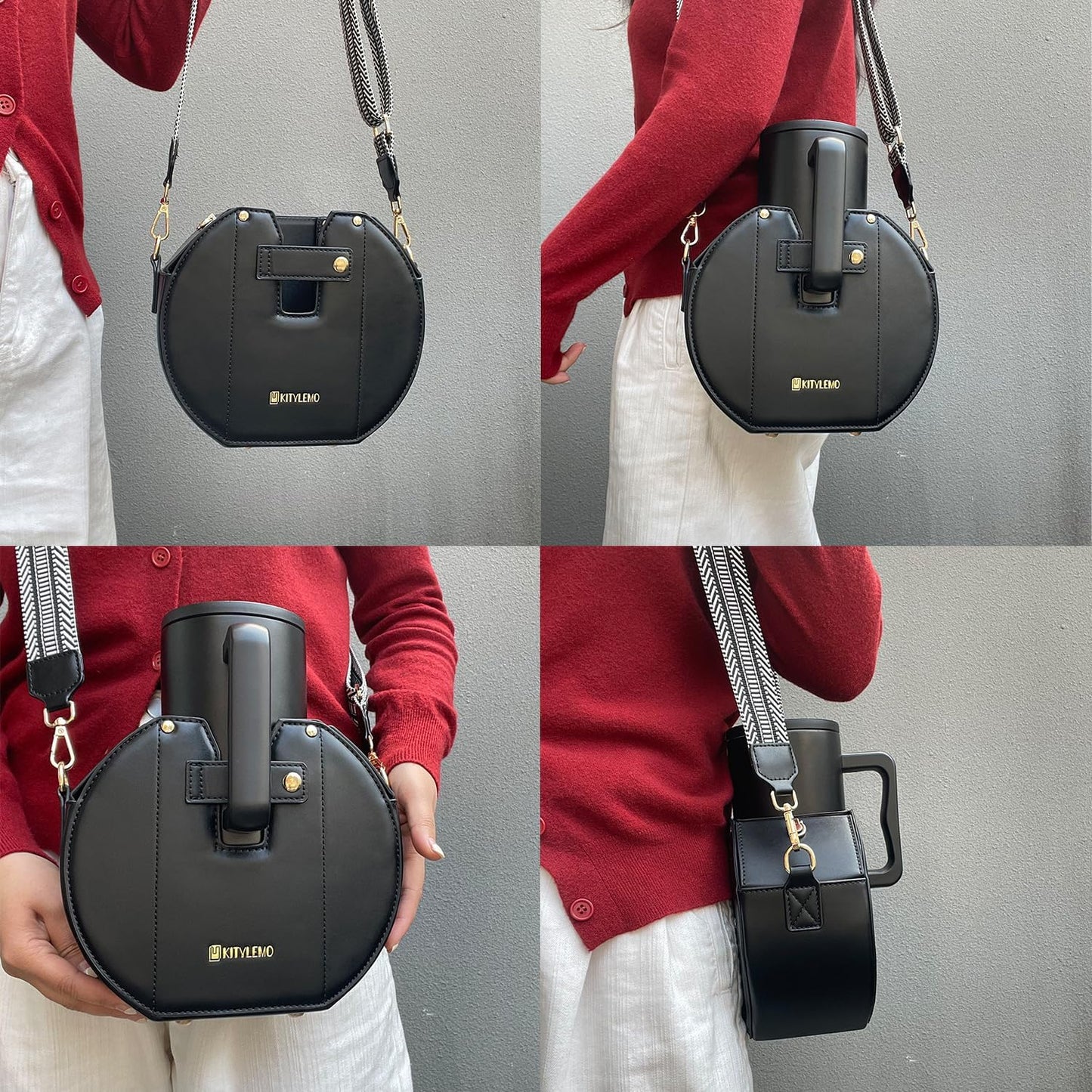 Stanley Cup Purse.Stanley Purse Cup Holder Bag.Water Bottle Holder. Bag with Water Bottle Pocket