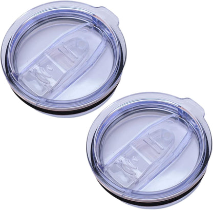 2 Pack 20 oz tumbler lids replacement, Spill Proof Splash Resistant Lids Mug Topper Fit for Rambler and More Coffee Mugs