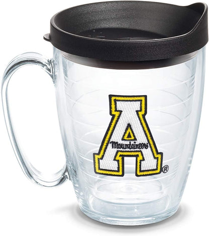 Tervis Made in USA Double Walled University of Alabama Crimson Tide Insulated Tumbler Cup Keeps Drinks Cold & Hot, 16oz Mug, Emblem - Colors E
