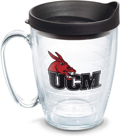 Tervis Made in USA Double Walled University of Alabama Crimson Tide Insulated Tumbler Cup Keeps Drinks Cold & Hot, 16oz Mug, Emblem - Colors E