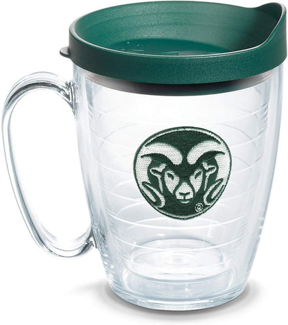 Tervis Made in USA Double Walled University of Alabama Crimson Tide Insulated Tumbler Cup Keeps Drinks Cold & Hot, 16oz Mug, Emblem - Colors E