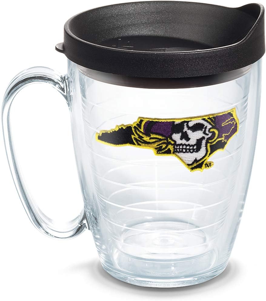 Tervis Made in USA Double Walled University of Alabama Crimson Tide Insulated Tumbler Cup Keeps Drinks Cold & Hot, 16oz Mug, Emblem - Colors E