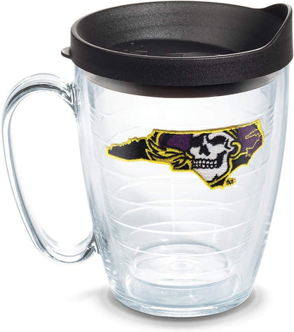Tervis Made in USA Double Walled University of Alabama Crimson Tide Insulated Tumbler Cup Keeps Drinks Cold & Hot, 16oz Mug, Emblem - Colors E
