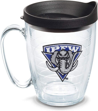 Tervis Made in USA Double Walled University of Alabama Crimson Tide Insulated Tumbler Cup Keeps Drinks Cold & Hot, 16oz Mug, Emblem - Colors E