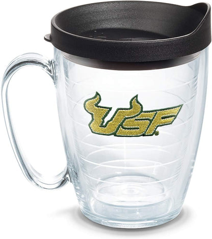 Tervis Made in USA Double Walled University of Alabama Crimson Tide Insulated Tumbler Cup Keeps Drinks Cold & Hot, 16oz Mug, Emblem - Colors E