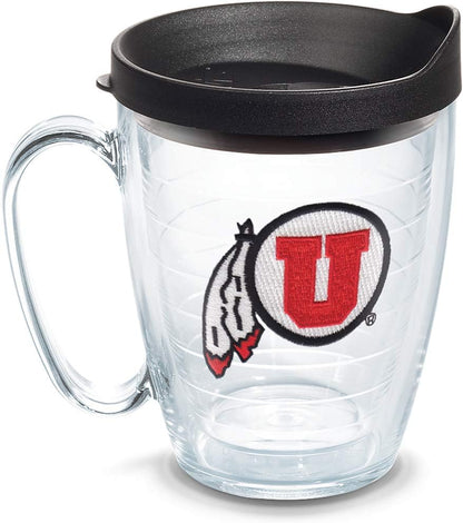 Tervis Made in USA Double Walled University of Alabama Crimson Tide Insulated Tumbler Cup Keeps Drinks Cold & Hot, 16oz Mug, Emblem - Colors E
