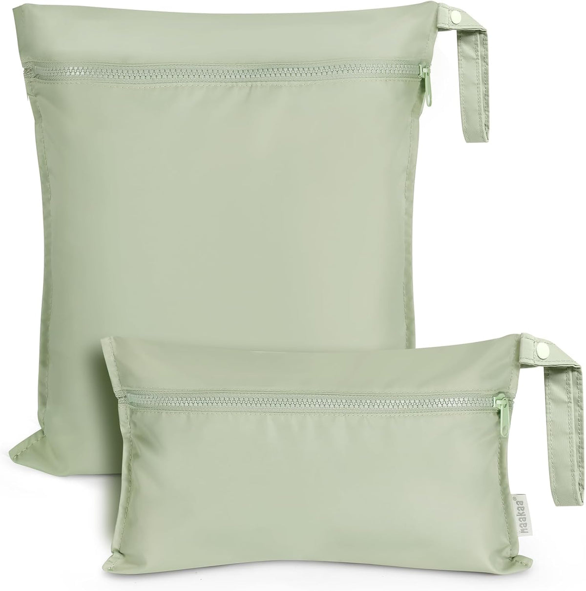 Wet Dry Bags for Baby, Water Resistant Wet Dry Bag, 2pcs, Grass
