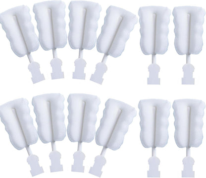Cleaning Brush Set, Portable Bottle & Nipple Brushes Sponge Material, Soft & Fluffy Texture, Comfortable Grip, Hanging Holes, BPA Free, Ideal for Baby Bottles & Cups