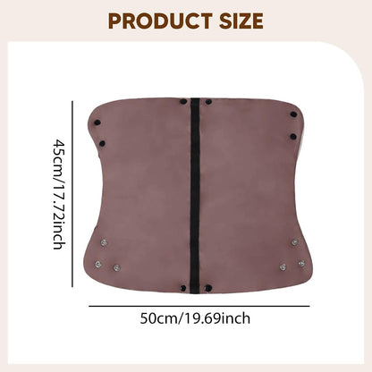 Winter Stroller Gloves Water Resistant Lined Hand Muffs for Caregivers, Brown