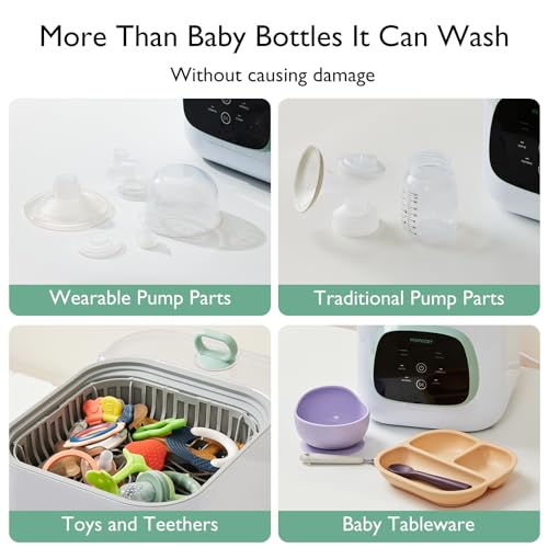 KleanPal Pro Baby Bottle Washer & Official Washing Block for KleanPal Pro Baby Bottle Washer, 120 Tablets