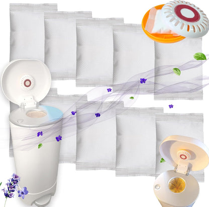 10PCS Natural Baking Soda Refills for 3.5" Puck Cartridge