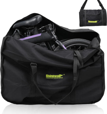 20/26inch Folding Bike Bag Waterproof Biycle Travel Case Carrying Case Outdoors Bike Transport Bag for Car Train Air Travel