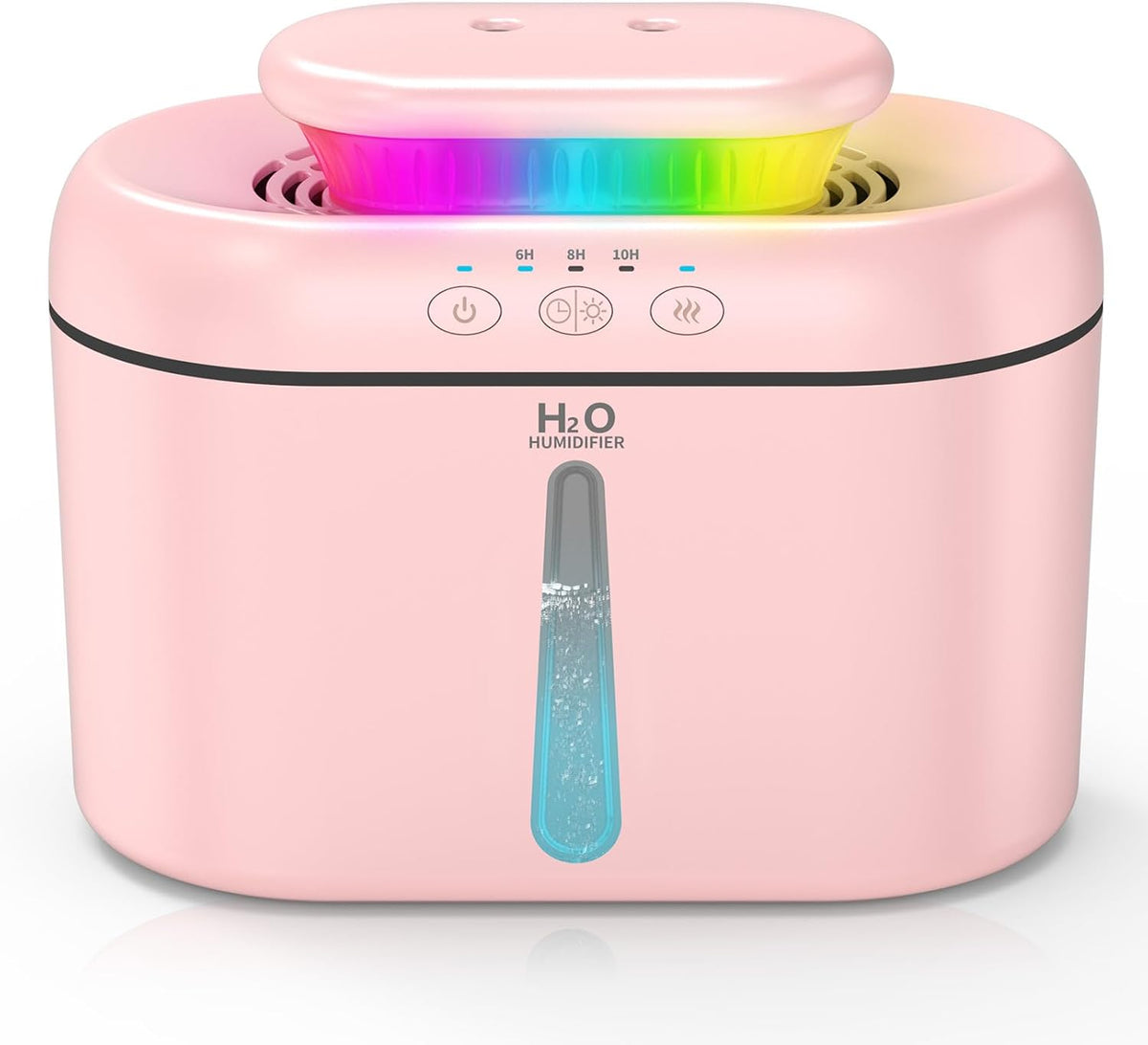 SZO Plant Humidifier Indoor, 2.5L Humidifiers for Bedroom, Soft Pink
