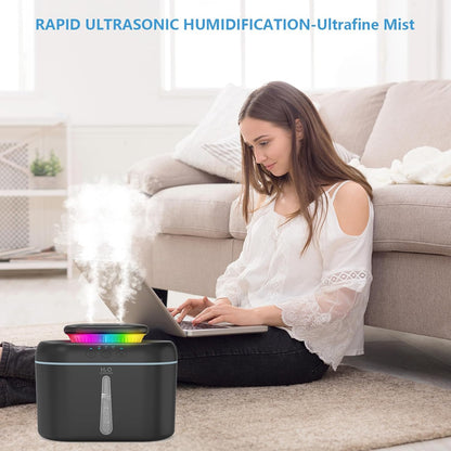 SZO Plant Humidifier Indoor, 2.5L Humidifiers for Bedroom, Soft Pink