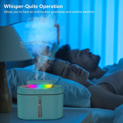 SZO Plant Humidifier Indoor, 2.5L Humidifiers for Bedroom, Soft Pink