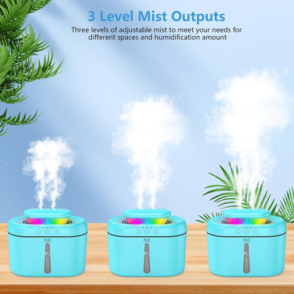 SZO Plant Humidifier Indoor, 2.5L Humidifiers for Bedroom, Soft Pink