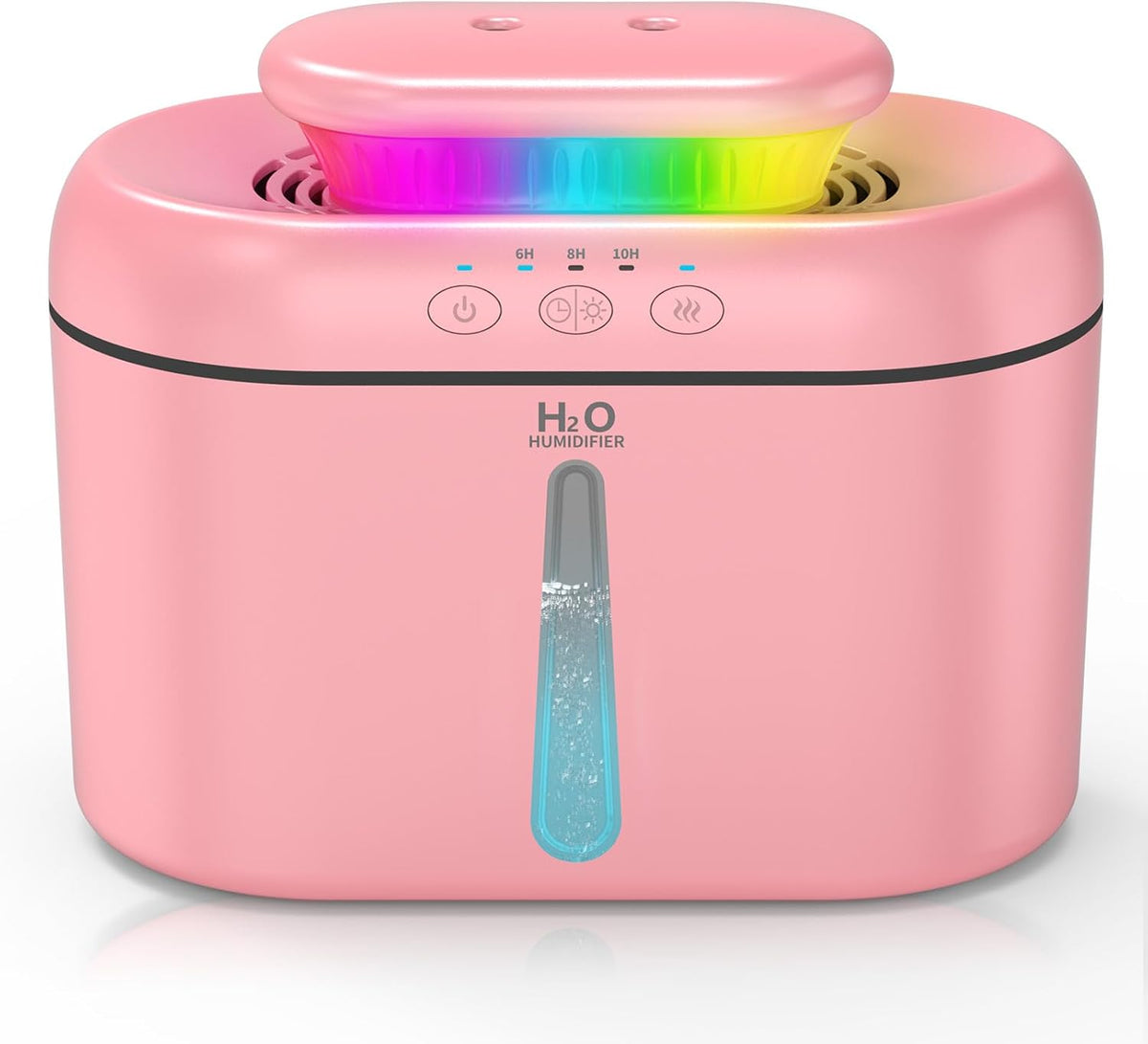 SZO Plant Humidifier Indoor, 2.5L Humidifiers for Bedroom, Soft Pink