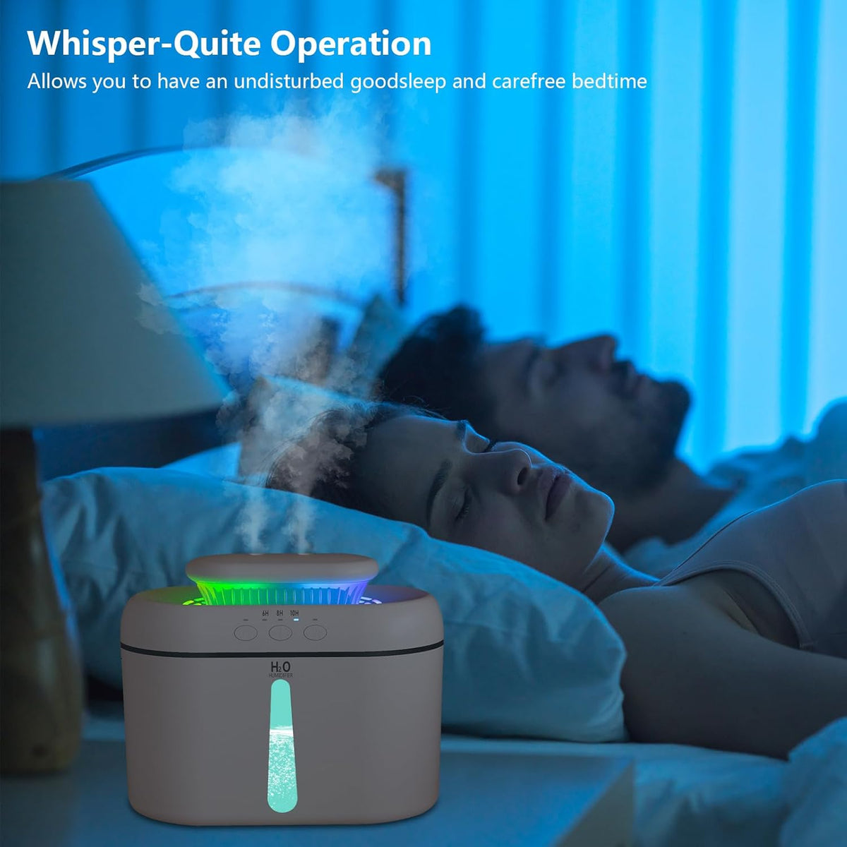 SZO Plant Humidifier Indoor, 2.5L Humidifiers for Bedroom, Soft Pink