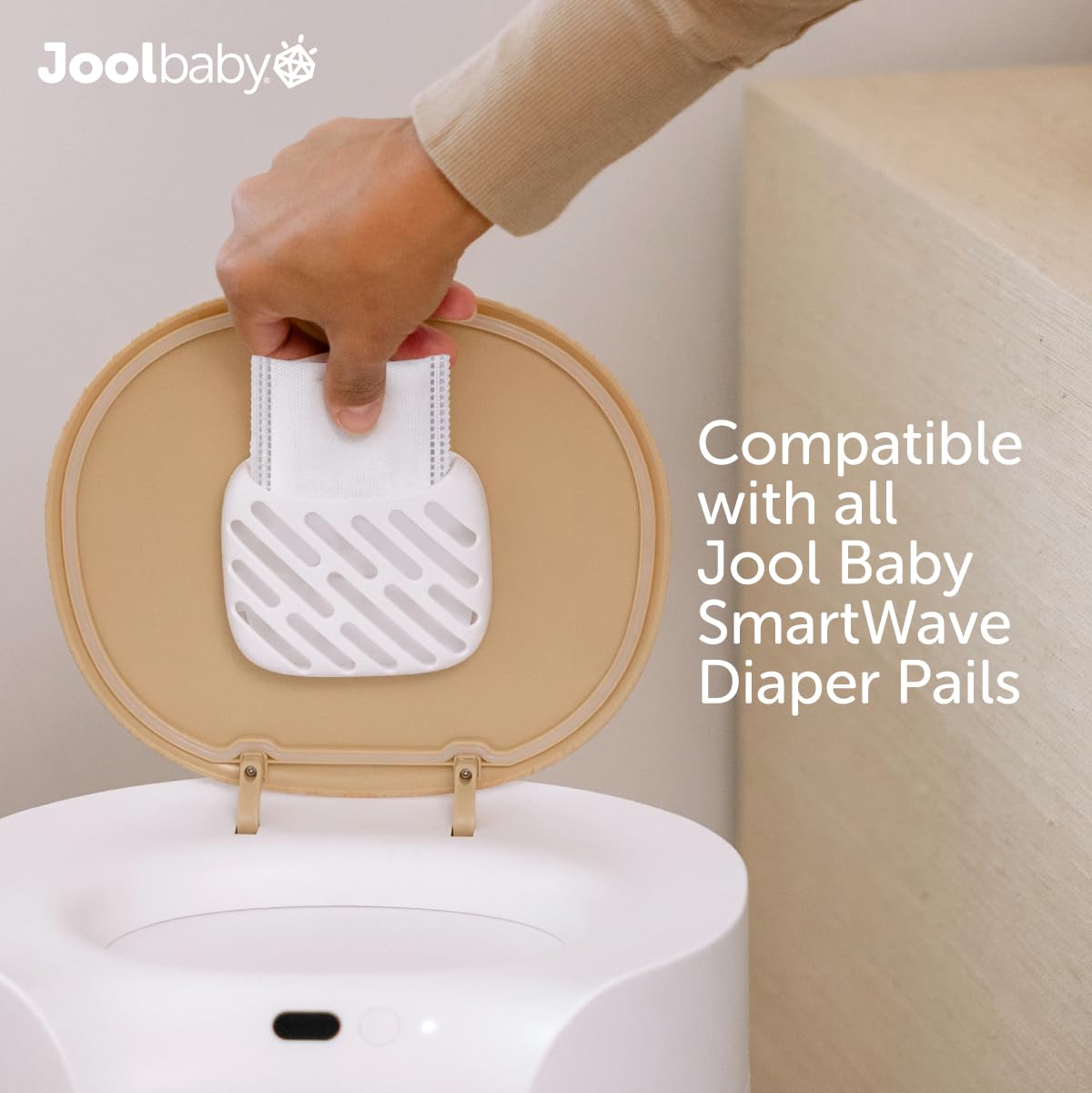 Diaper Pail Deodorizers – Activated Carbon Helps Eliminate Odors & Keep Your Nursery Smelling Fresh – Fragrance-Free (6 Pack)