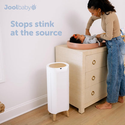 Diaper Pail Deodorizers – Activated Carbon Helps Eliminate Odors & Keep Your Nursery Smelling Fresh – Fragrance-Free (6 Pack)