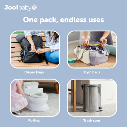 Diaper Pail Deodorizers – Activated Carbon Helps Eliminate Odors & Keep Your Nursery Smelling Fresh – Fragrance-Free (6 Pack)