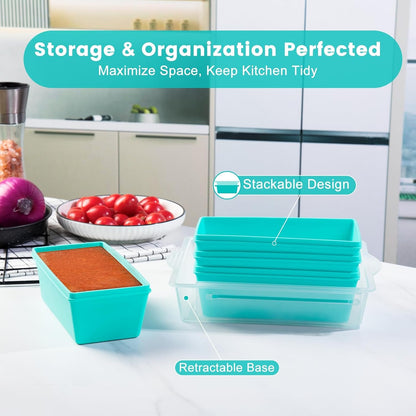 Gemice 1-Cup Silicone Freezer Molds with Lids, Individual 4-Pack