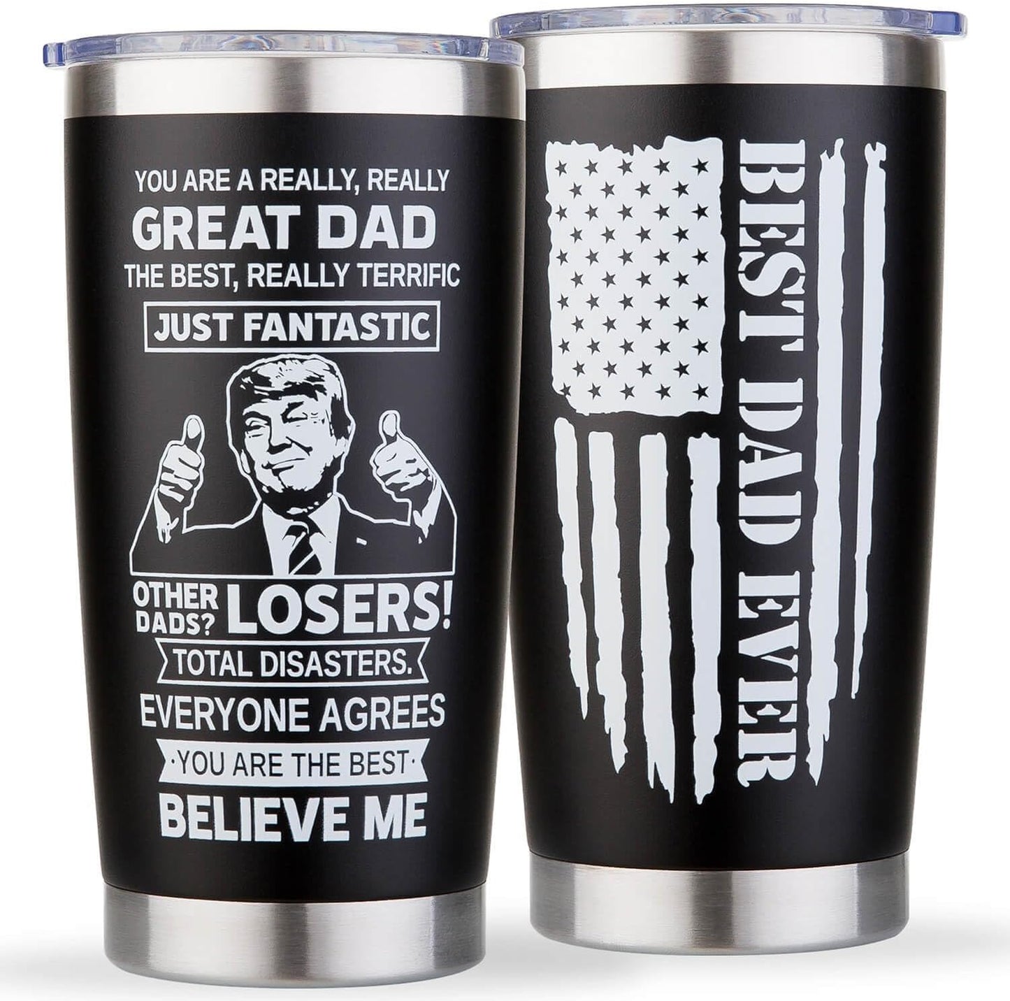 Gifts for Mom from Daughter Son - Funny Mothers Day Gift, Best Mom Ever Gifts, Unique Cool Birthday Christmas Presents Ideas for Moms - 20oz Moms Coffee Tumbler Mug Cup, Stainless Steel Insulated