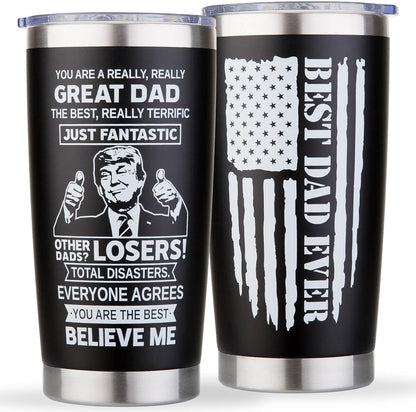 Gifts for Mom from Daughter Son - Funny Mothers Day Gift, Best Mom Ever Gifts, Unique Cool Birthday Christmas Presents Ideas for Moms - 20oz Moms Coffee Tumbler Mug Cup, Stainless Steel Insulated