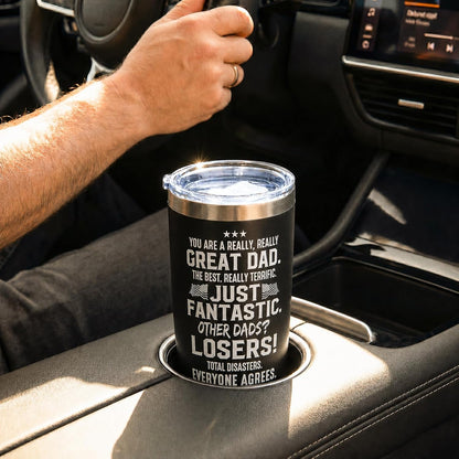 Gifts for Mom from Daughter Son - Funny Mothers Day Gift, Best Mom Ever Gifts, Unique Cool Birthday Christmas Presents Ideas for Moms - 20oz Moms Coffee Tumbler Mug Cup, Stainless Steel Insulated