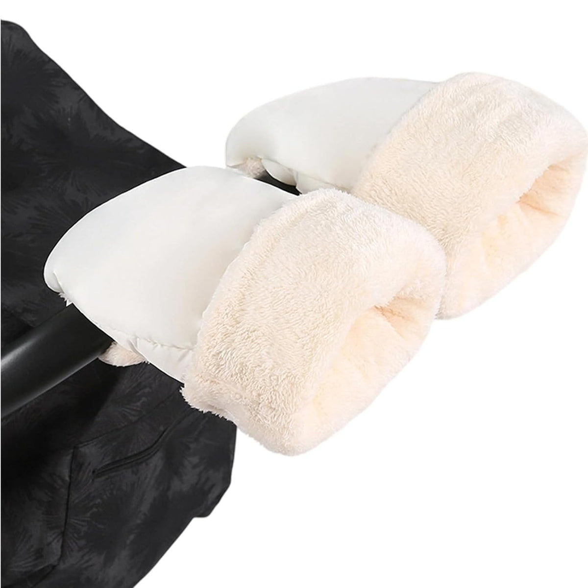 Pushchair Hand Muff, Pram Gloves Strollers Mittens, Winter Windproof Extra Thick Handmuff for Pram Winter Strollers Accessories