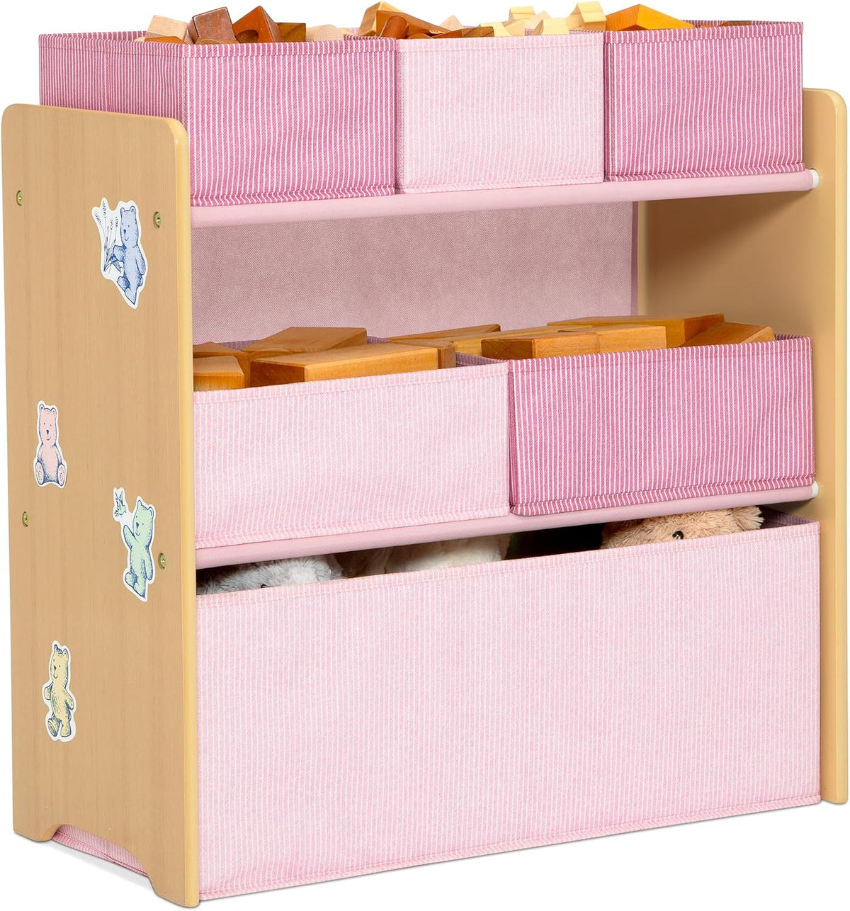 GapKids 6 Bin Toy Organizer - Greenguard Gold Certified, Pastel