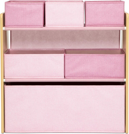 GapKids 6 Bin Toy Organizer - Greenguard Gold Certified, Pastel