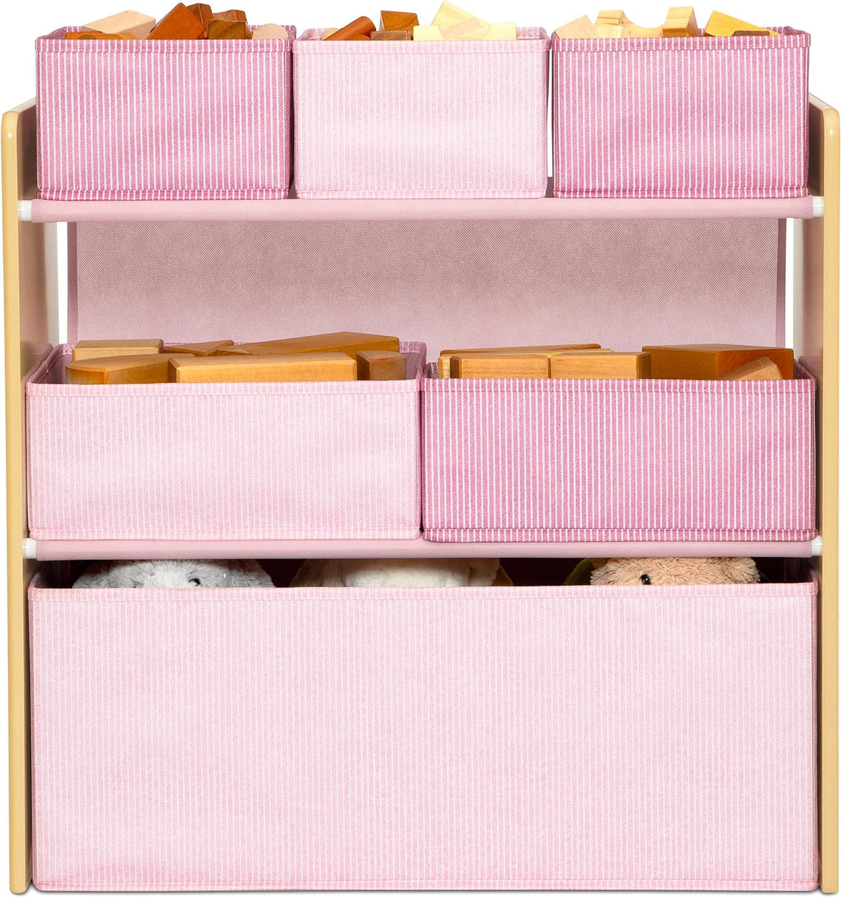 GapKids 6 Bin Toy Organizer - Greenguard Gold Certified, Pastel