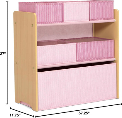 GapKids 6 Bin Toy Organizer - Greenguard Gold Certified, Pastel