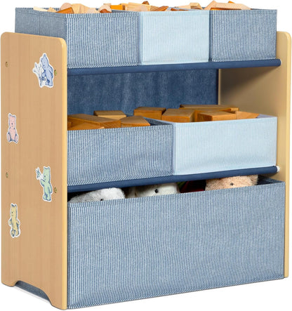 GapKids 6 Bin Toy Organizer - Greenguard Gold Certified, Pastel