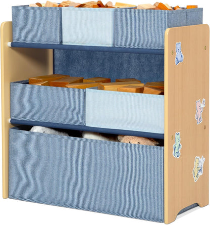 GapKids 6 Bin Toy Organizer - Greenguard Gold Certified, Pastel