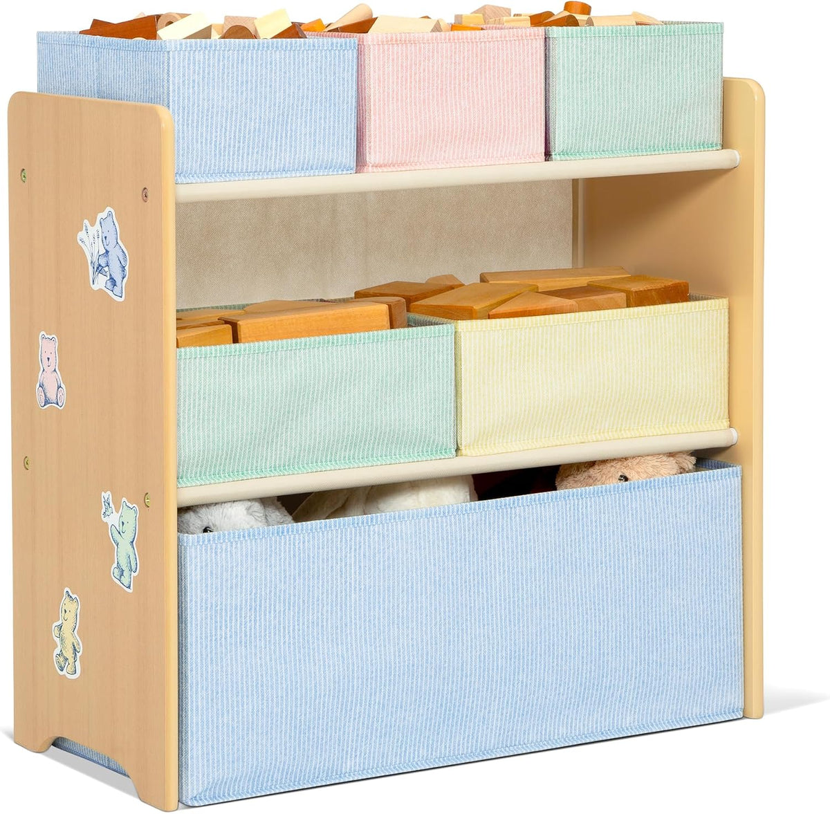 GapKids 6 Bin Toy Organizer - Greenguard Gold Certified, Pastel