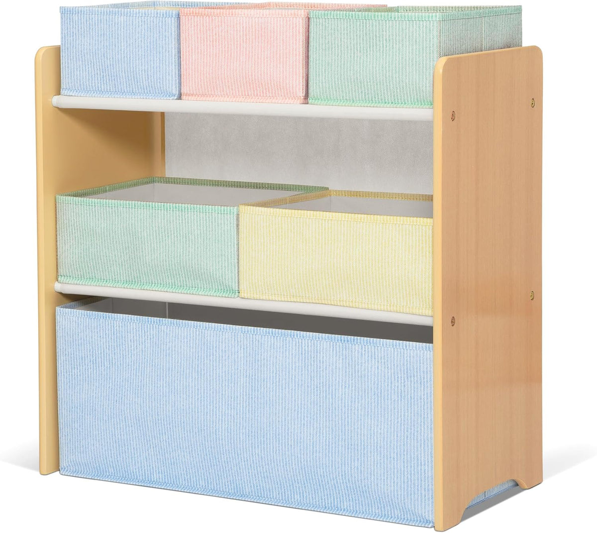 GapKids 6 Bin Toy Organizer - Greenguard Gold Certified, Pastel